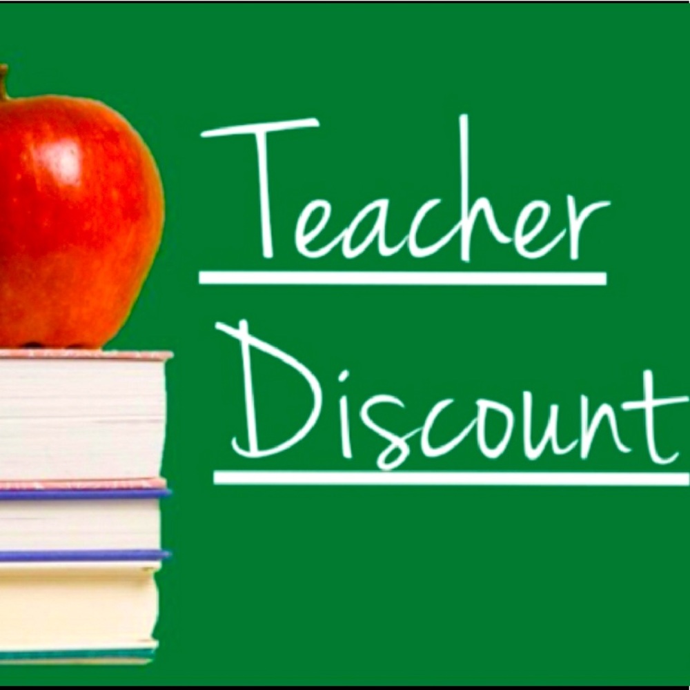 ✏️ TEACHER DISCOUNT ✏️